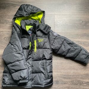 Reebok Winter Jacket - Black & Green, Size S (8)